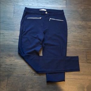 JustFab Blue leggings with pockets - large